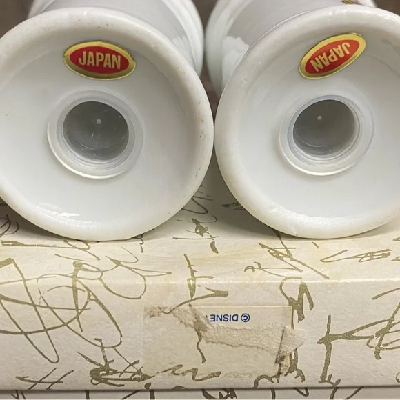 New Lenox Japan Mickey Mouse Mini Salt And Pepper Shakers - Picture 3 of 6